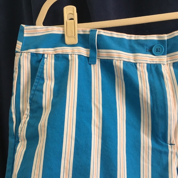 LOFT | Striped 6” Shorts - Picture 4 of 6